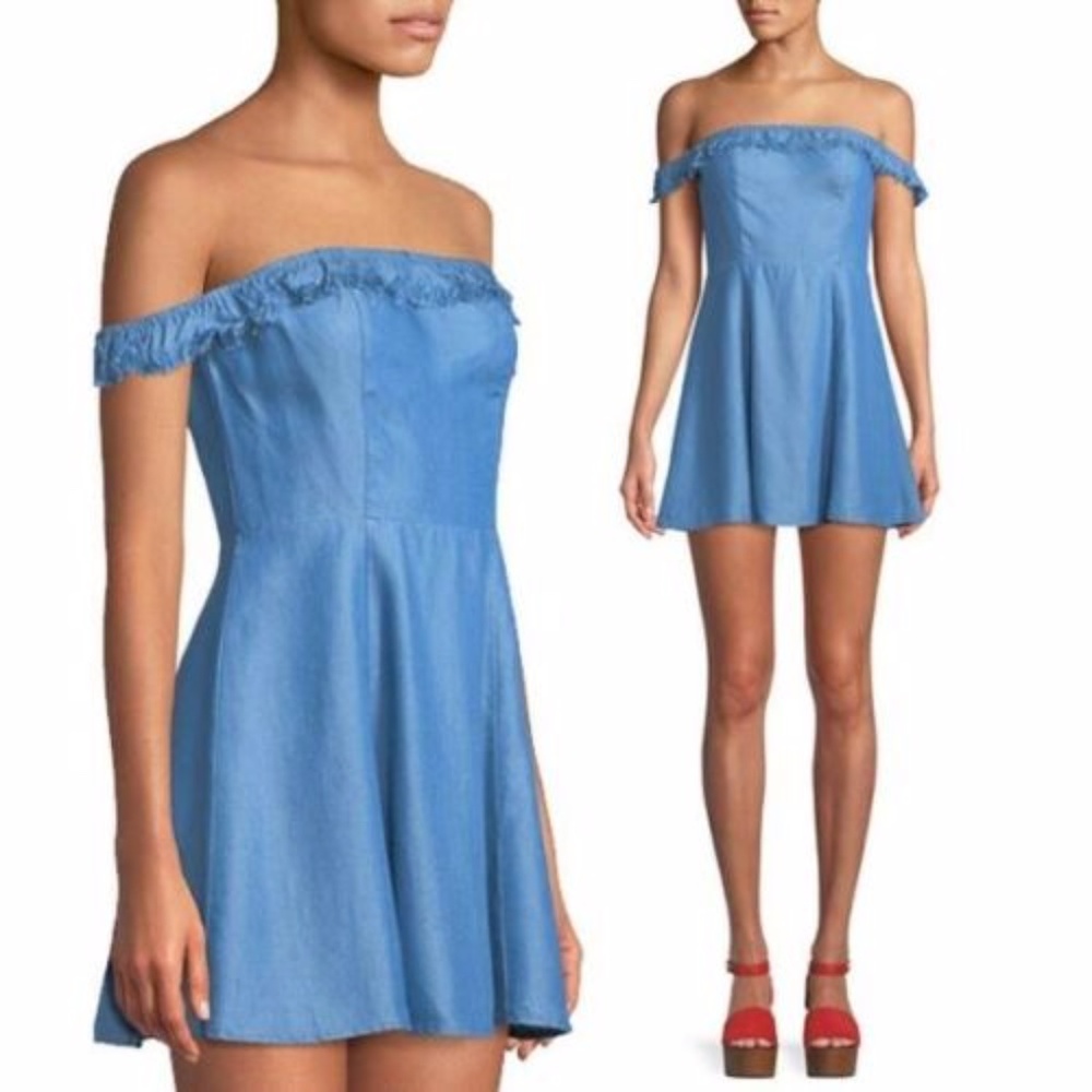 Lovers + Friends Tessa Denim Mini Dress